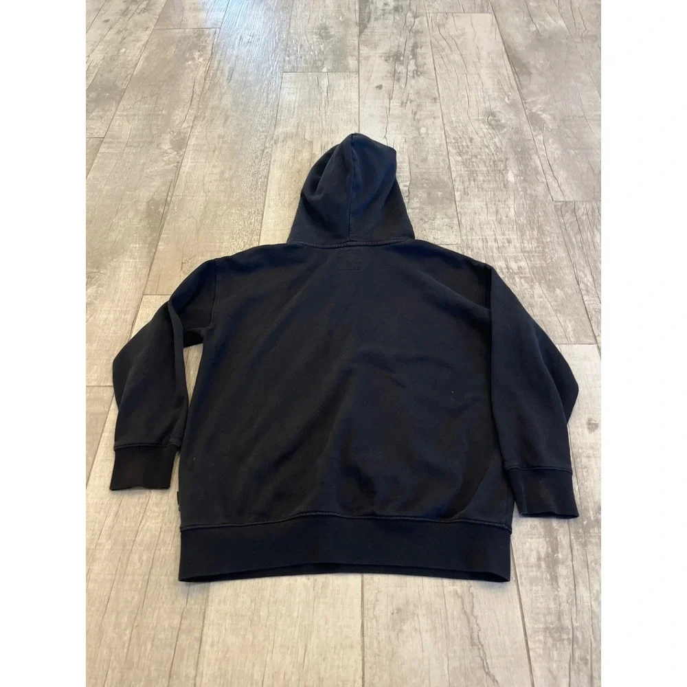 Gap x Disney Mickey Mouse Logo Hoodie Kids Size 10‎ Teen Black Pullover